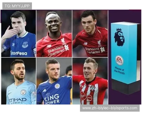 英超“阅读月”评选的月度最佳球员名单汇总